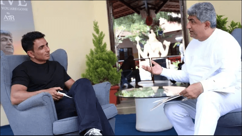 Why bad things happen to good people: After Jaya Kishori, Sonu Sood discusses the same with AiR-Atman in Ravi