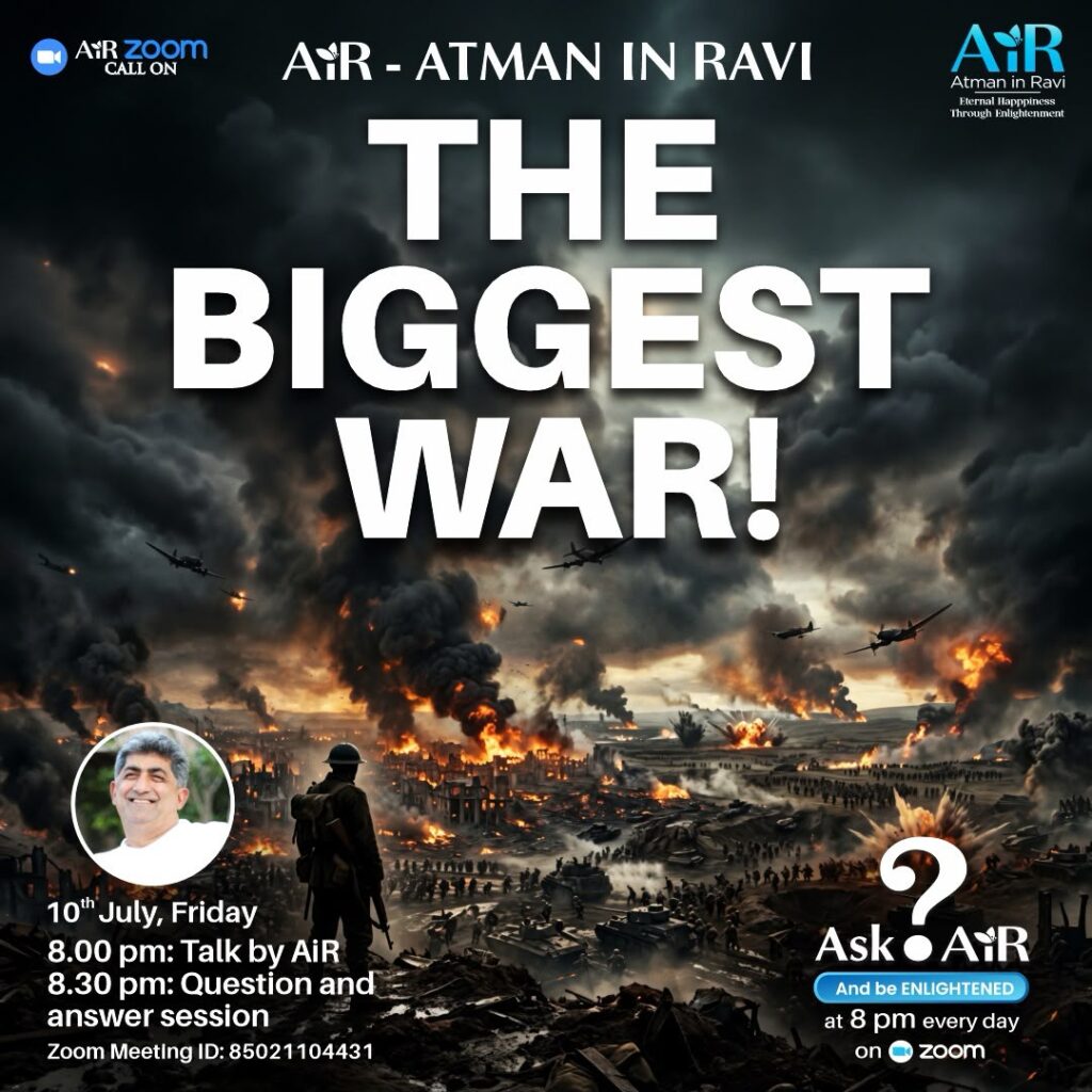The Biggest War!